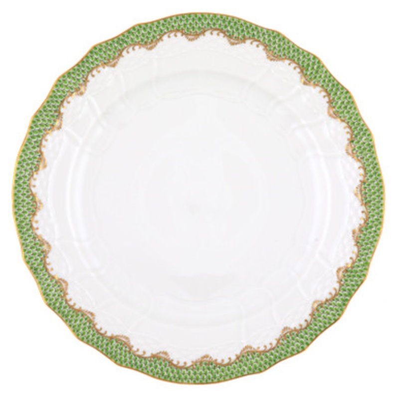 Fish Scale Evergreen Servie Plate [6GISV0568]