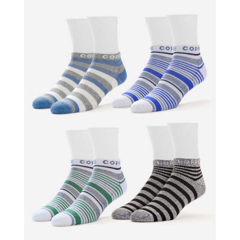 Men’s ULTRATEMP Ankle Compression Socks – 4-Pack Outlet