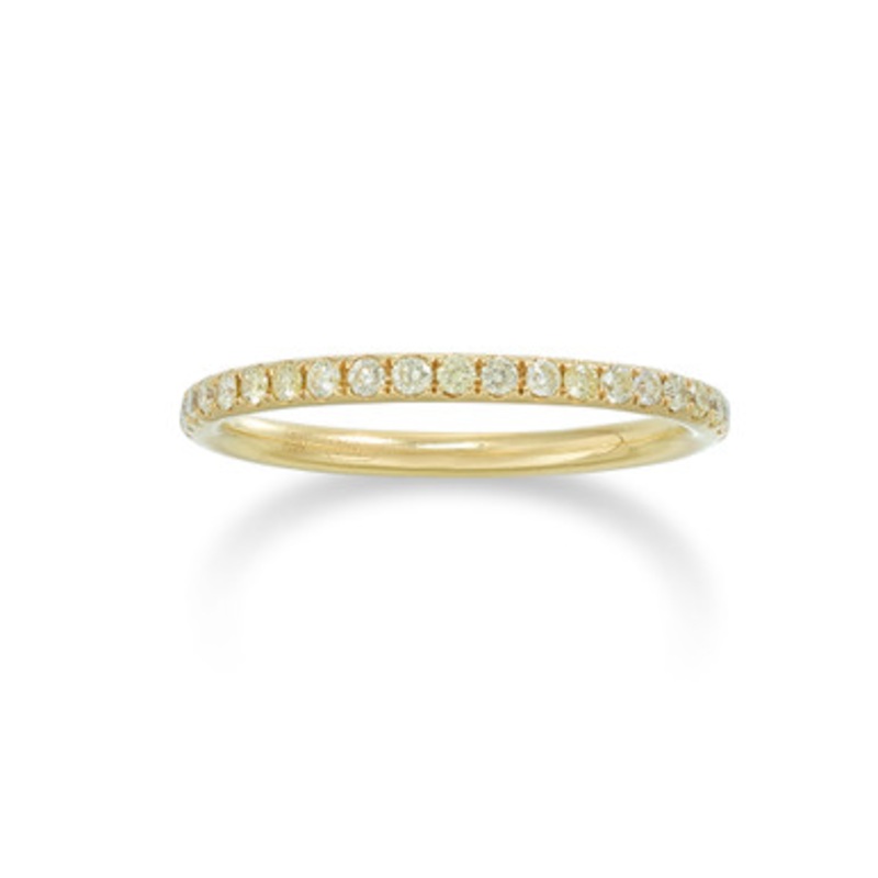 Yellow Diamond Eternity Ring [1WETR0499]