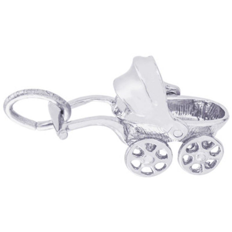 Baby Carriage Charm [2YCHM0946]