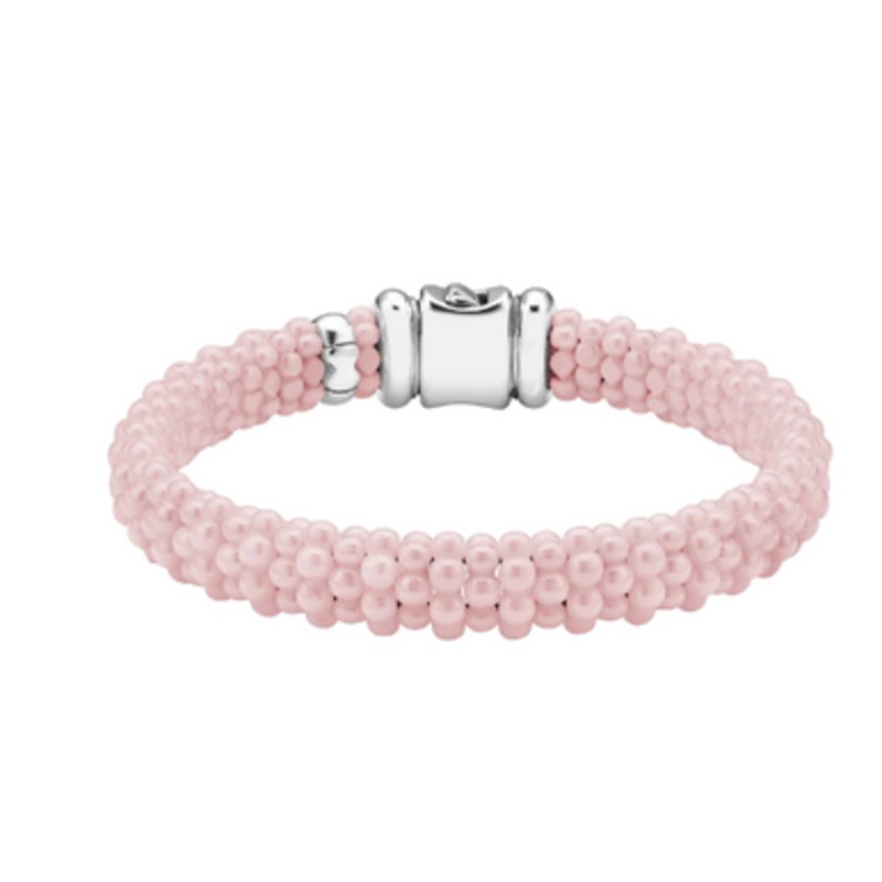 Pink Caviar Beaded Bracelet [JBOTH0900]