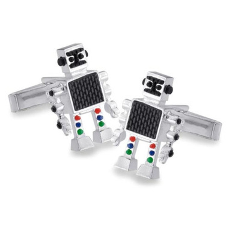 Robot Resin Cufflinks  [2YGCL0228]