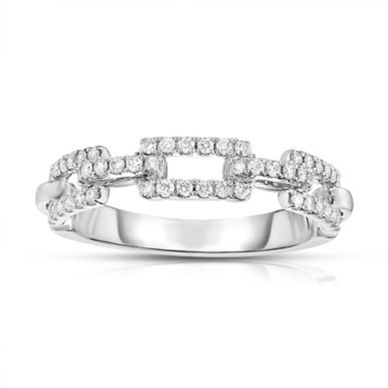 Diamond Chain Link Ring [1WADX5294]