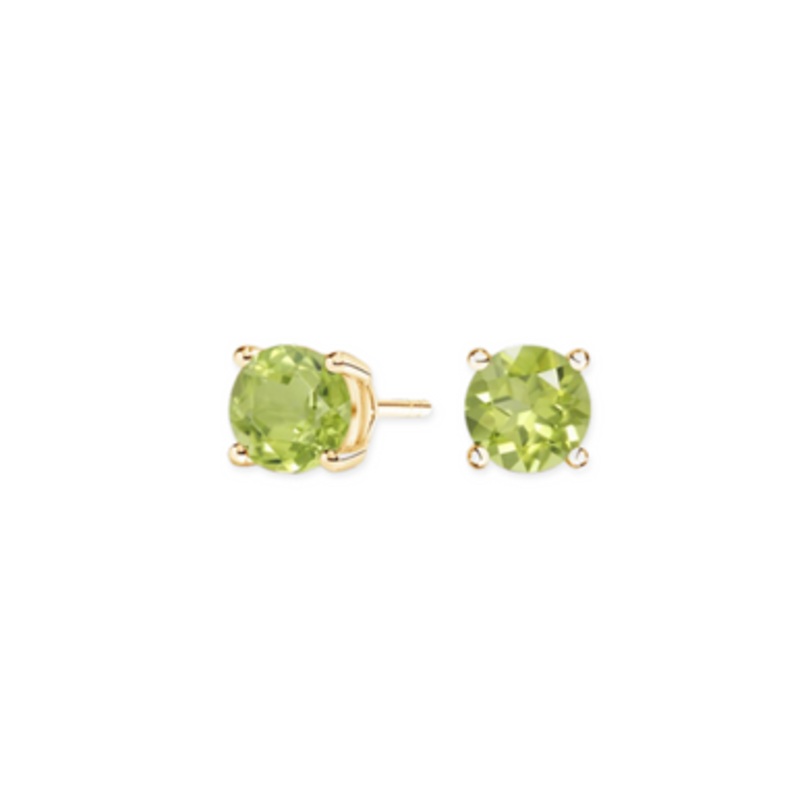 Peridot Stud Earrings [JESTD0322]