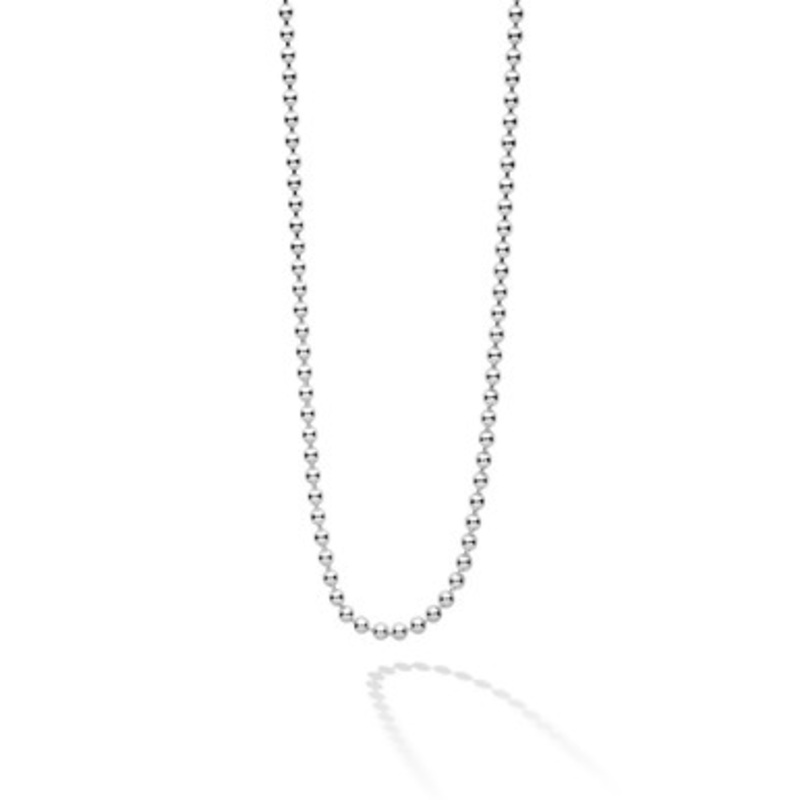 Signature Caviar Ball Chain Necklace [JNCHN0258]