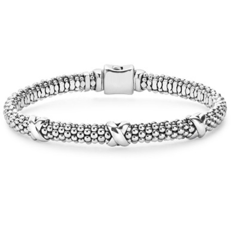 Signature Caviar X Station Bracelet [2YSBR9215]
