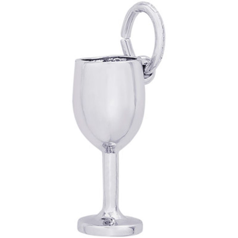 Wine Glass Charm [2YCHM1177]