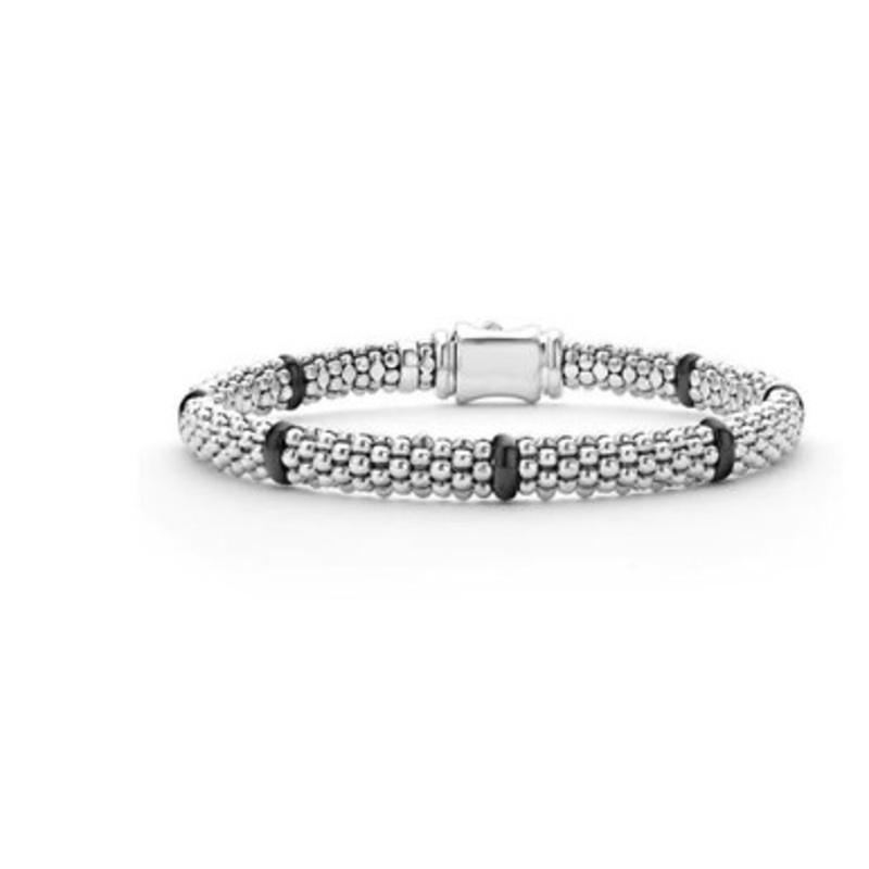 Black Caviar Station Bracelet [JBOTH0439]