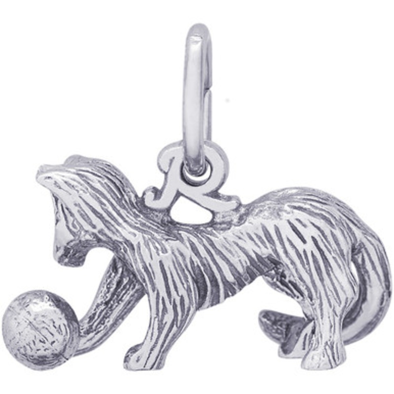Cat with Ball Charm [2YCHM0666]