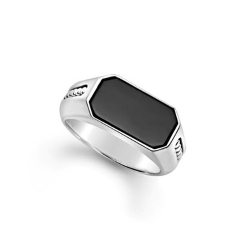 Anthem Black Onyx Ring [JROTH1173]