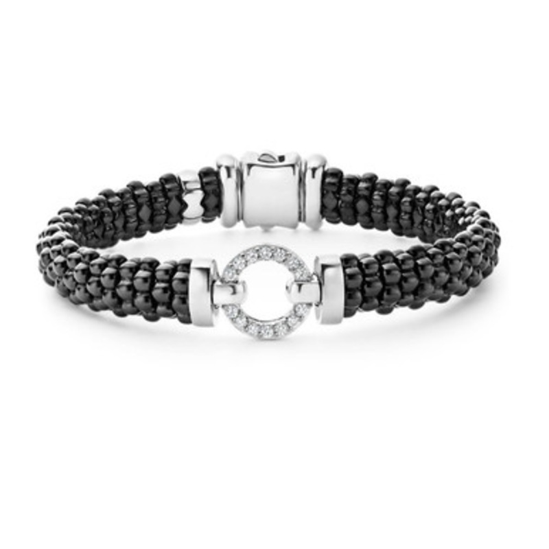 CERAMIC DIAMOND CIRCLE BRACELET [2YSDB0319]