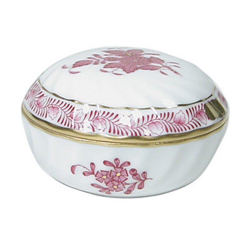 Chinese Bouquet Raspberry Ring Box [6GIFF2832]