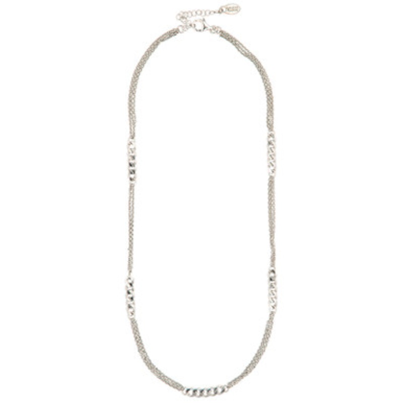 Cuban Link Station Necklace [JNOTH0730]