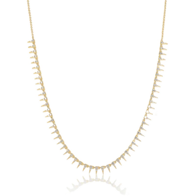 Diamond Dangle Necklace [JNOTH0857]