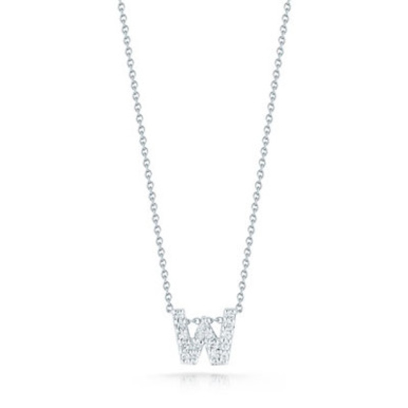 Tiny Treasures Diamond Letter W [1DFAD3043]