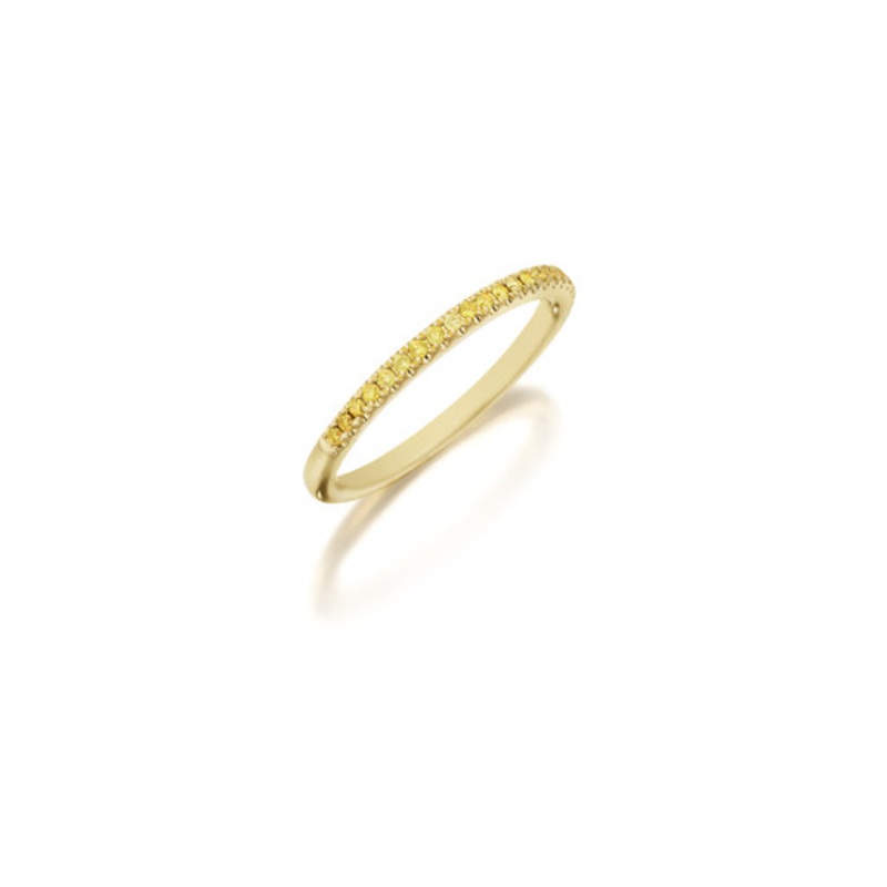 Yellow Diamond Eternity Band [1WADX5205]