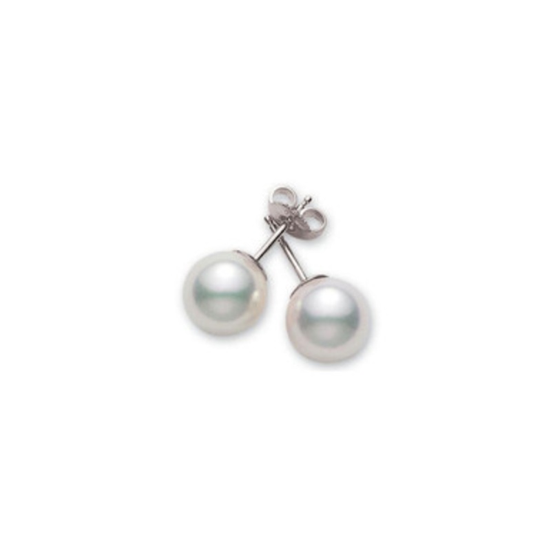 Akoya Pearl Stud Earrings [2ECPX1107]