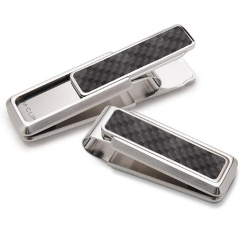 Black Carbon Money Clip [2YMCL0101]
