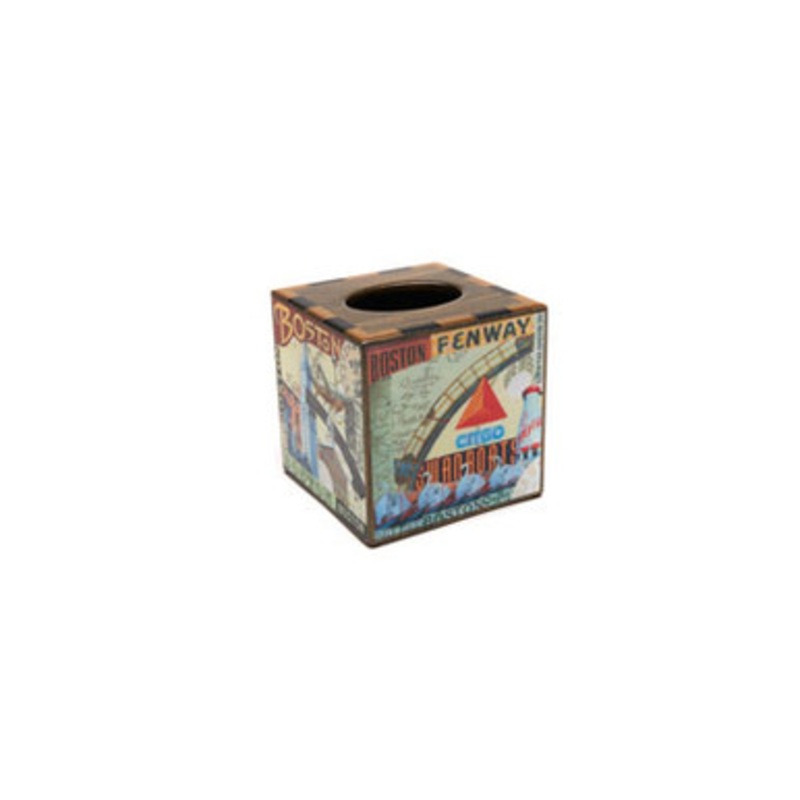 Decoupage Boston Tissue Box Exclusive to Lux Bond and Green [8DECO2412]