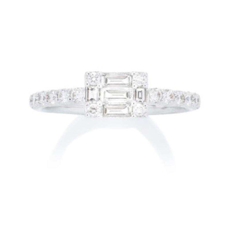 Diamond Cluster Ring  [JROTH0190]