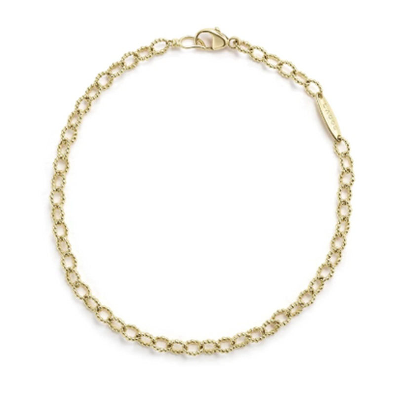 Signature Caviar Link Toggle Bracelet [JBOTH0669]