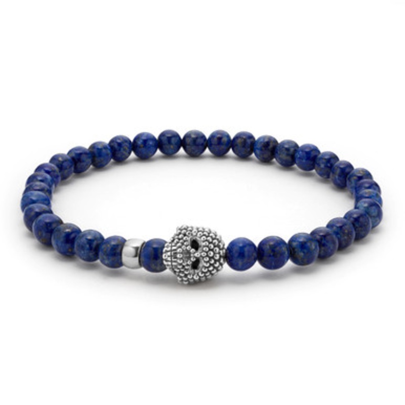 Anthem Lapis Skull Bracelet [JBOTH1167]