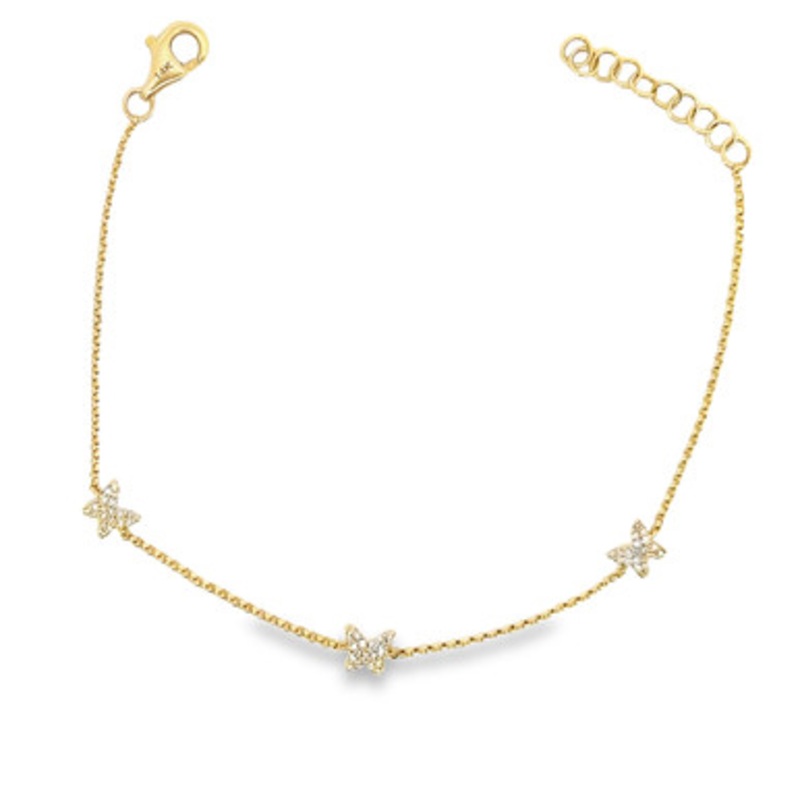 Butterfly Diamond Bracelet [JBOTH1063]