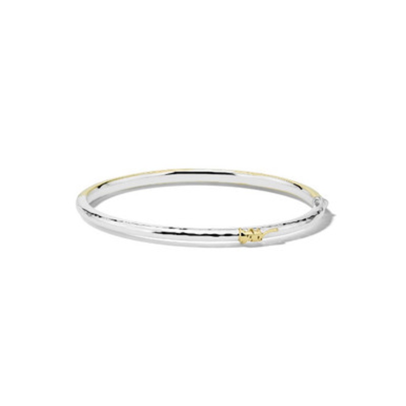Chimera Hammered Bangle Bracelet [2YSBA1971]
