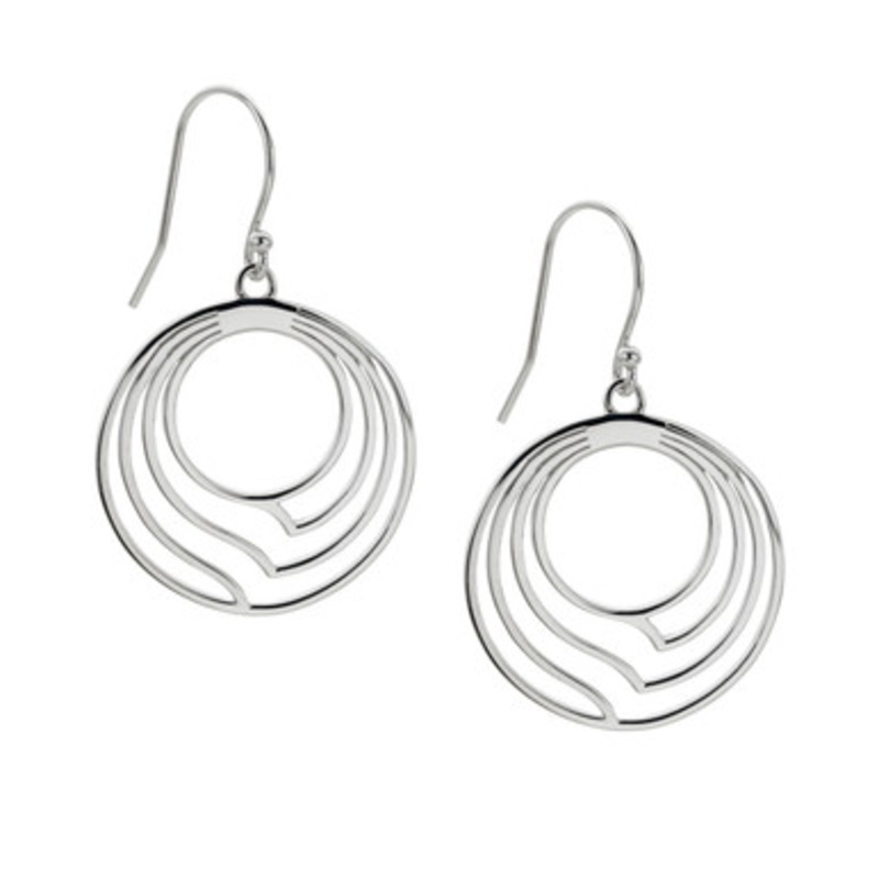 Circle Drop Earrings [2YSEA2292]