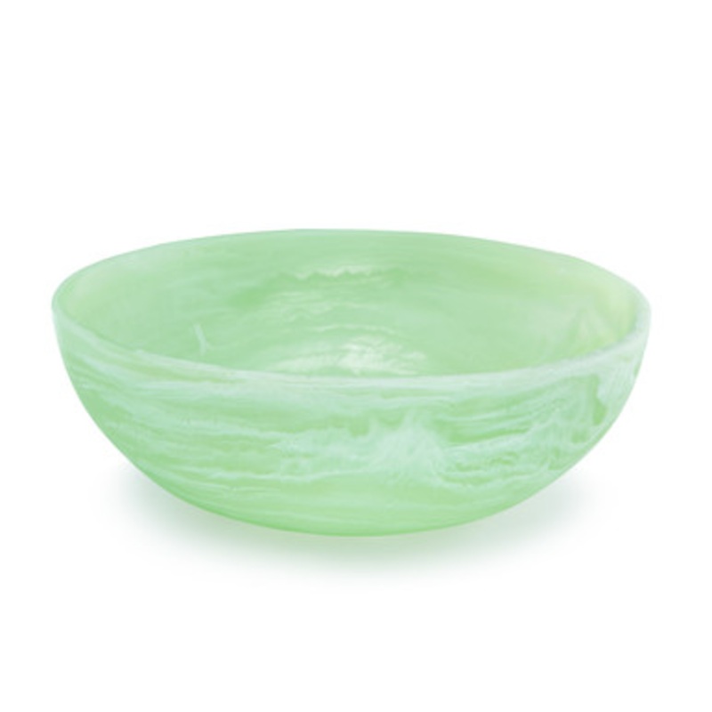 Classical Wave Bowl Large Mint Swirl [GGSRV0091]