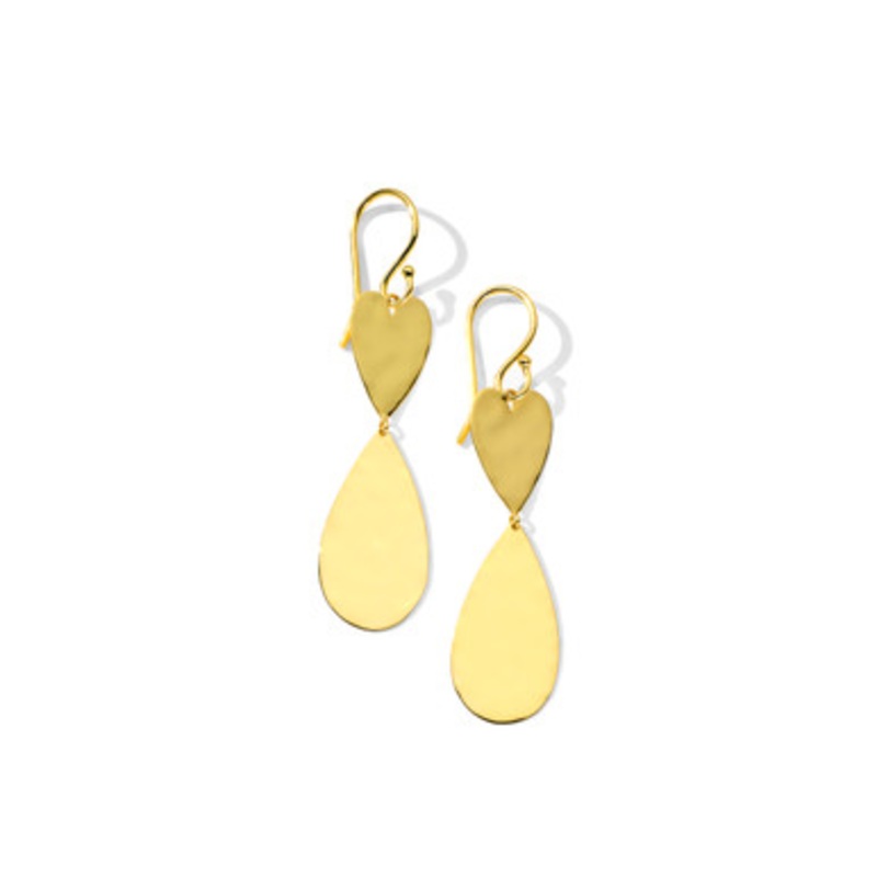 Classico Crinkle Teardrop Earrings [JEOTH1016]