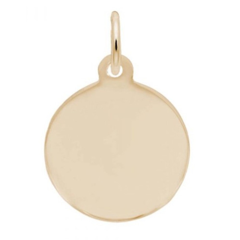 Plain Petit Disc Charm [JCHRM0156]