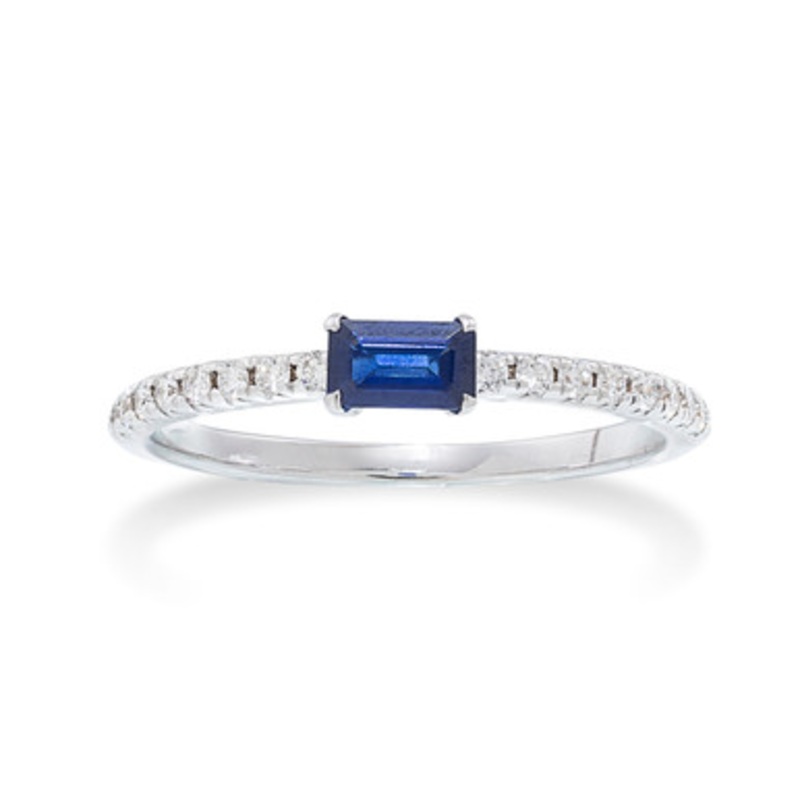 Sapphire And Diamond Ring [JROTH0573]