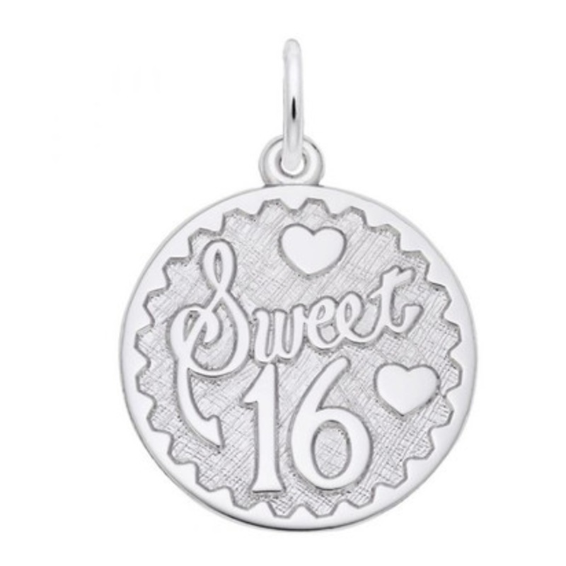 Sweet 16 Disc Charm [2YSMX2070]