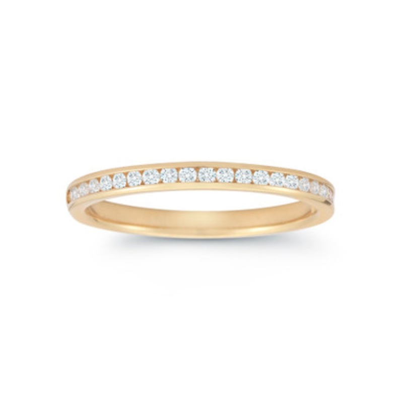 Channel Set Diamond Band [1WADX5403]