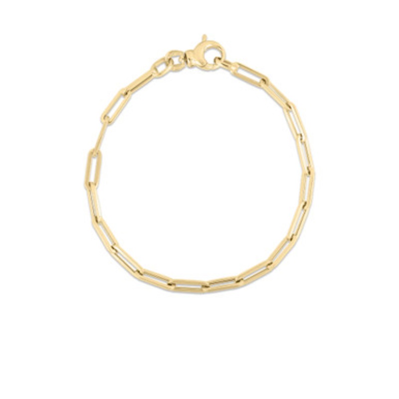 Designer Gold Link Bracelet [JBOTH0228]
