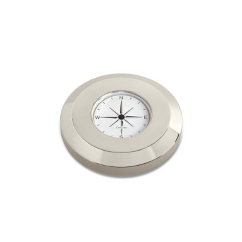 Chelsea Clock Chart Weight Compass in Nickel [4KINS0007]