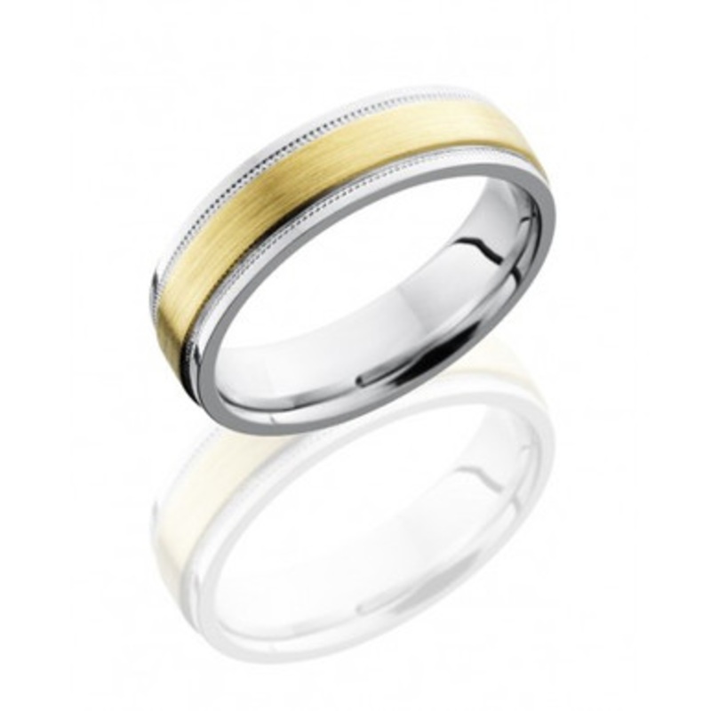 Colbalt Chrome Wedding Ring [3WMIS0810]