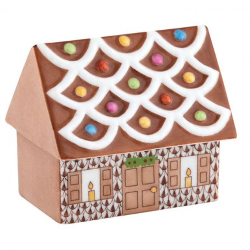 Cozy Chocolate Gingerbread House  [GGFIG0092]