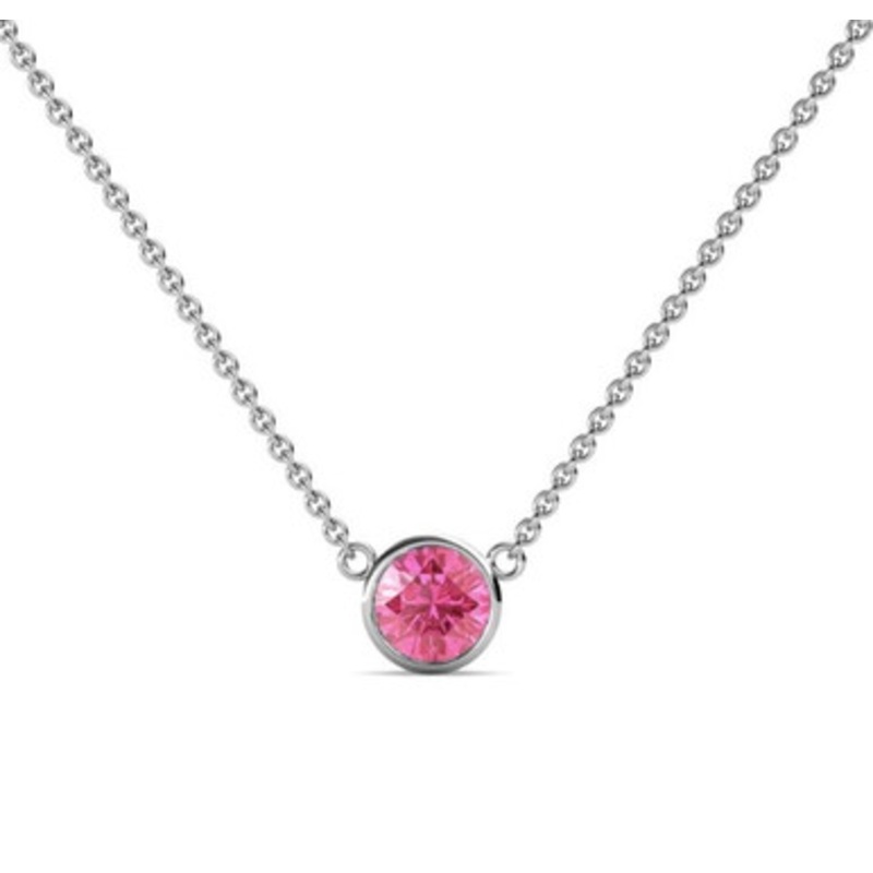 Pink Tourmaline Necklace [JNOTH0548]