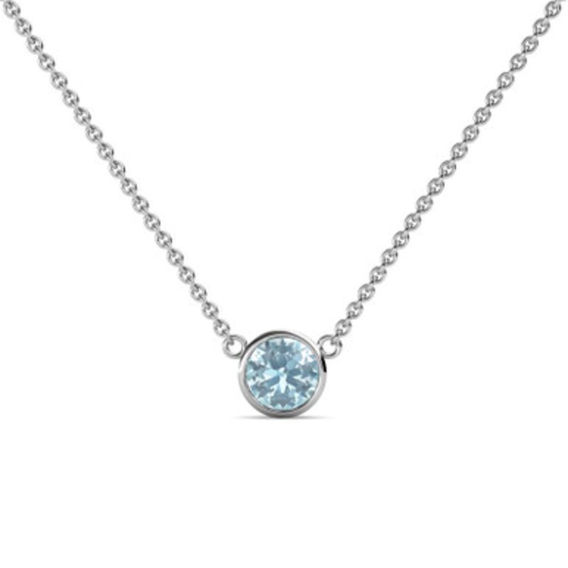 Topaz Pendant Necklace [JNPEN1006]