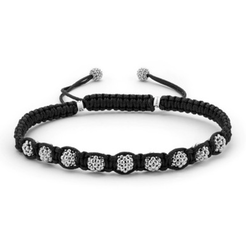 Anthem Black Macrame Bracelet [JBOTH1179]