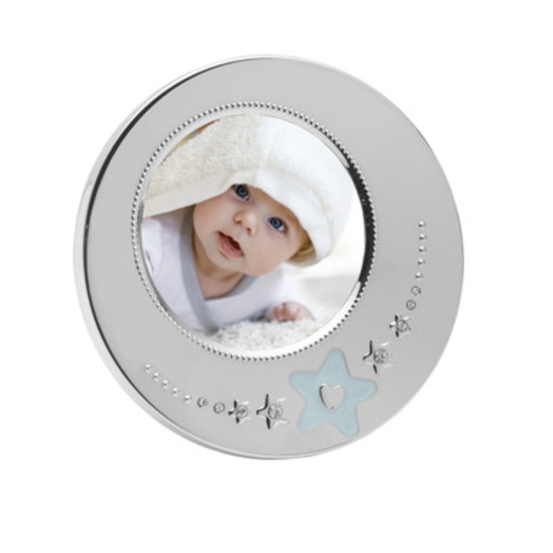 Blue Star Round Frame [GGBAB0096]