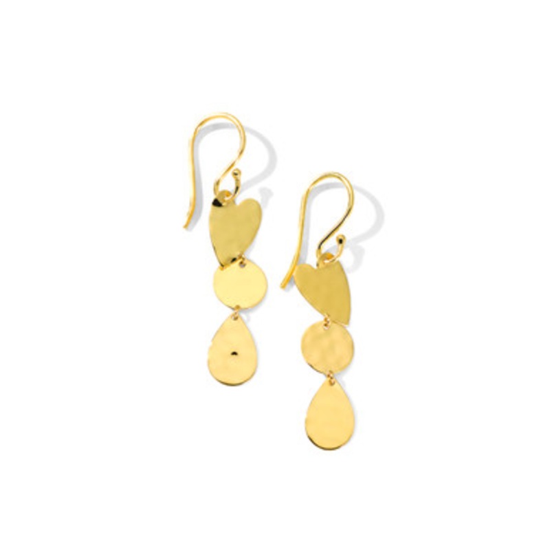 Classico Drop Heart Earrings [JEOTH1013]