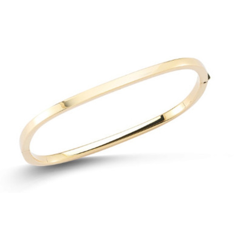 Designer Gold Square Bangle [2BGL50624]
