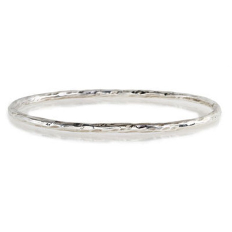 Skinny Hammered Bangle Bracelet [2YSBR7052]