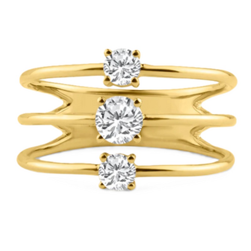 Three Row Diamond Ring [JROTH1047]