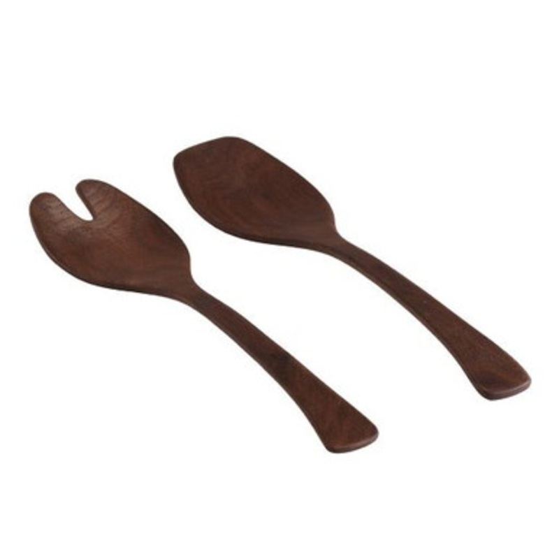 Black Walnut Salad Servers [8WOOD0039]