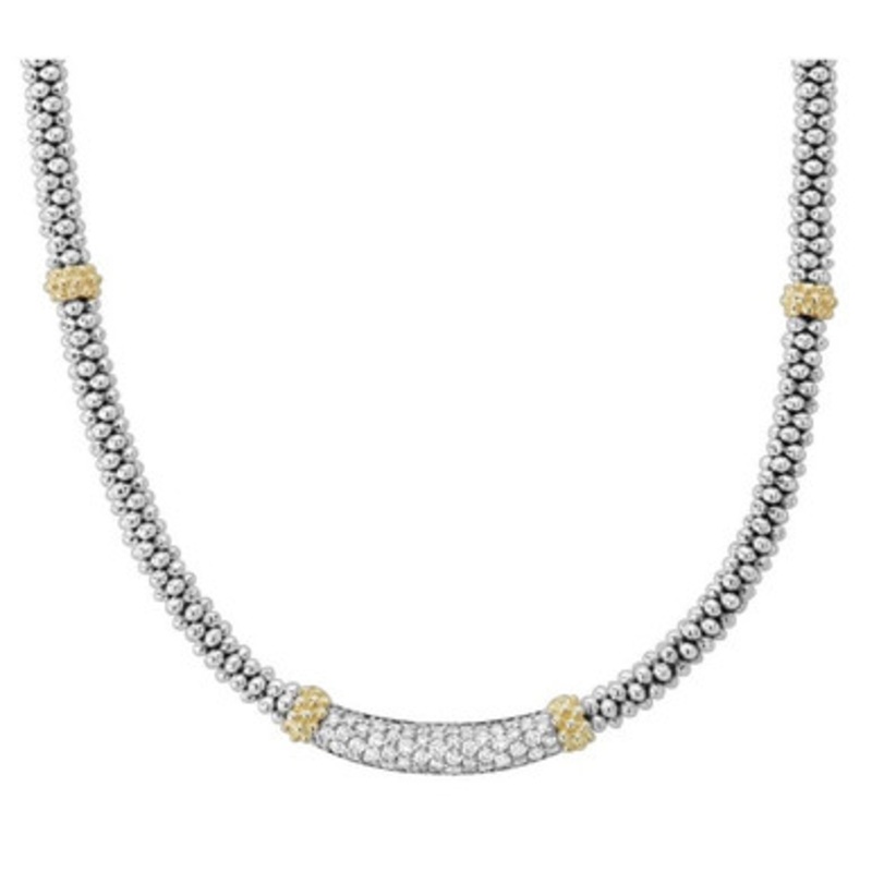 Caviar Lux Diamond Necklace [JNOTH0109]