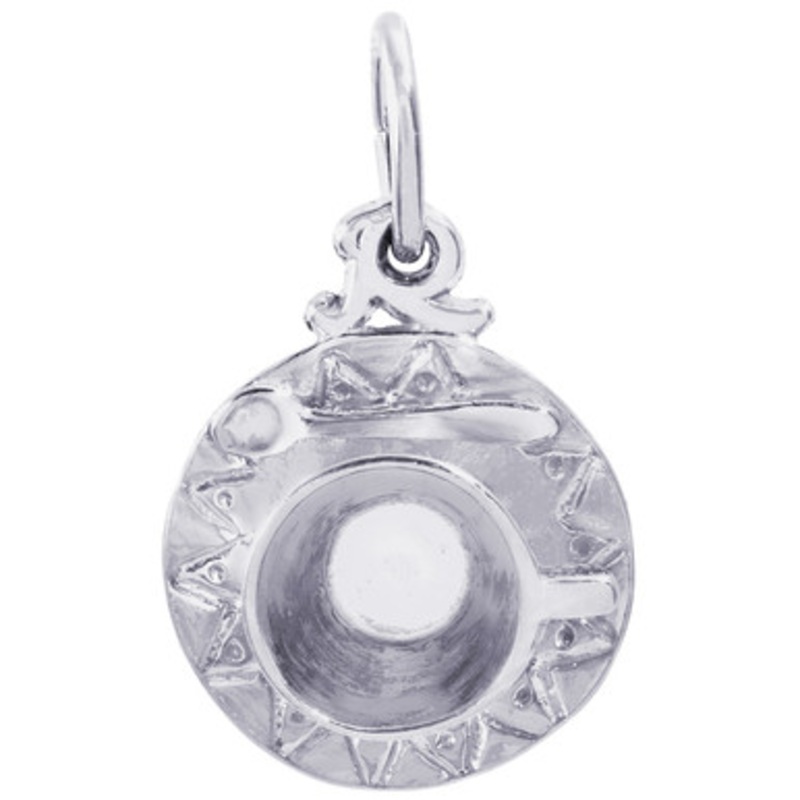 Cup And Saucer Charm [2YCHM1059]